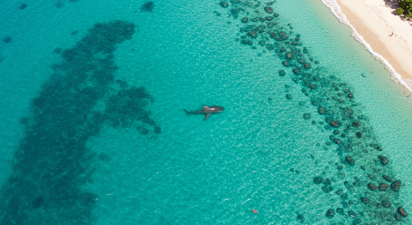 Requin bouledogue aperçu à l'Ermitage : baignade interdite