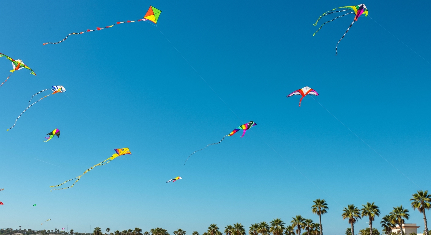 Saint-Pierre : le ciel s'embrase ce week-end pour le cerf-volant